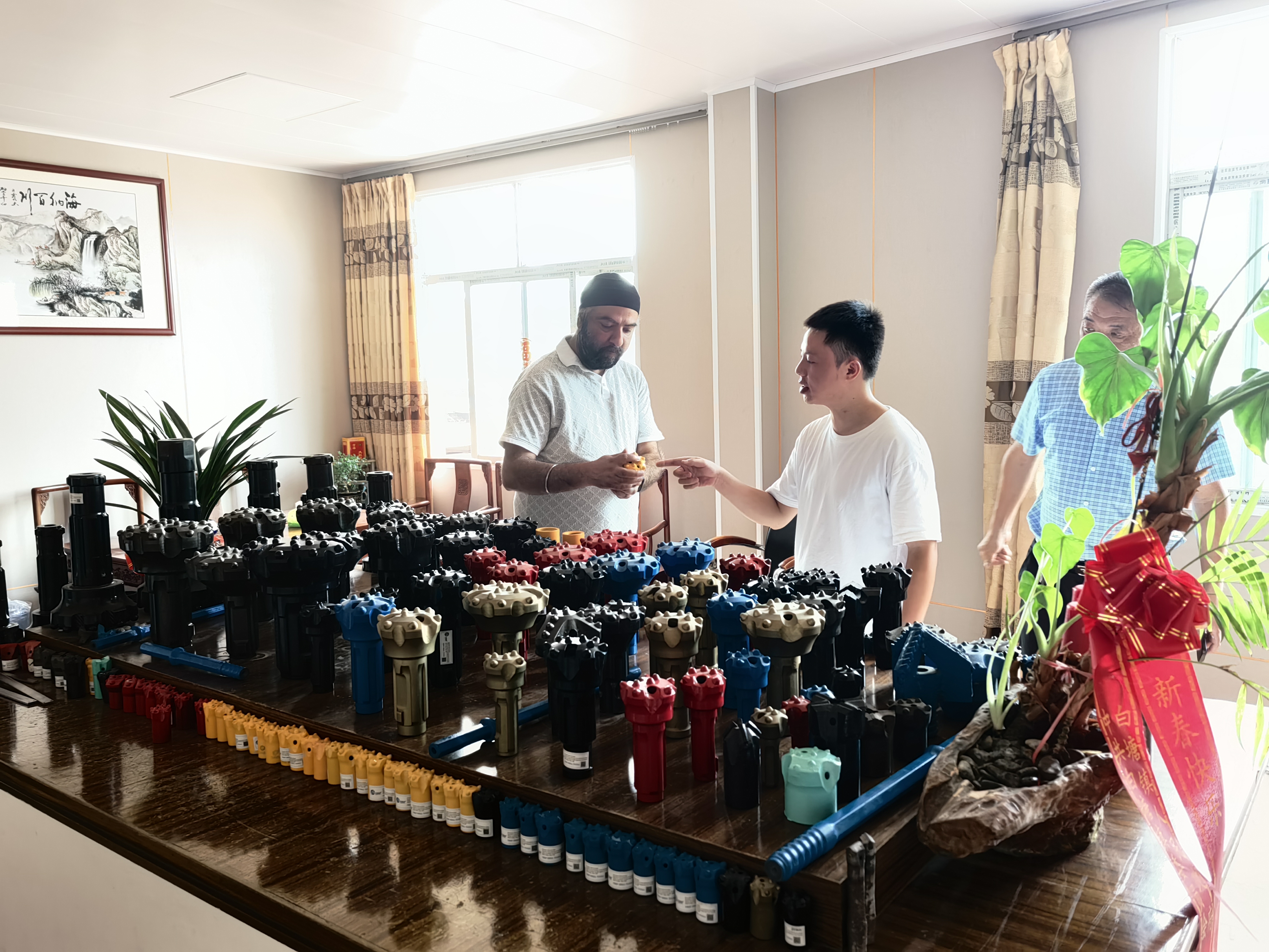 欢迎尼泊尔客户来我厂参观考察 Firip Mining And Machinery Co., Ltd